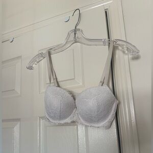 Victoria's Secret White Lace Bra
